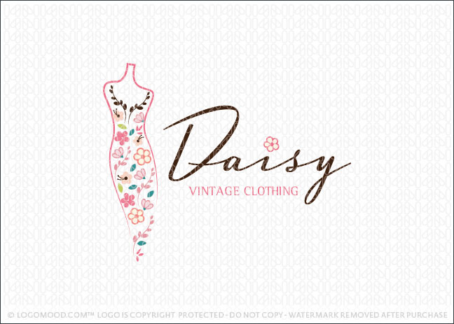 Daisy Dress - Buy Premade Readymade Logos for Sale