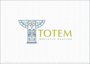 Totem Pole Healing - Buy Premade Readymade Logos for Sale