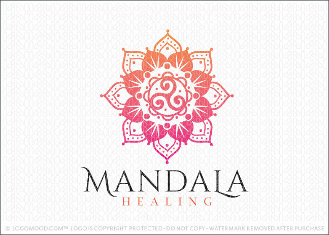 Mandala Healing | Readymade Logos for Sale