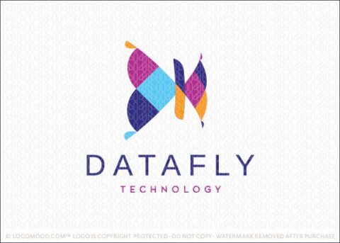 butterfly computer logo
